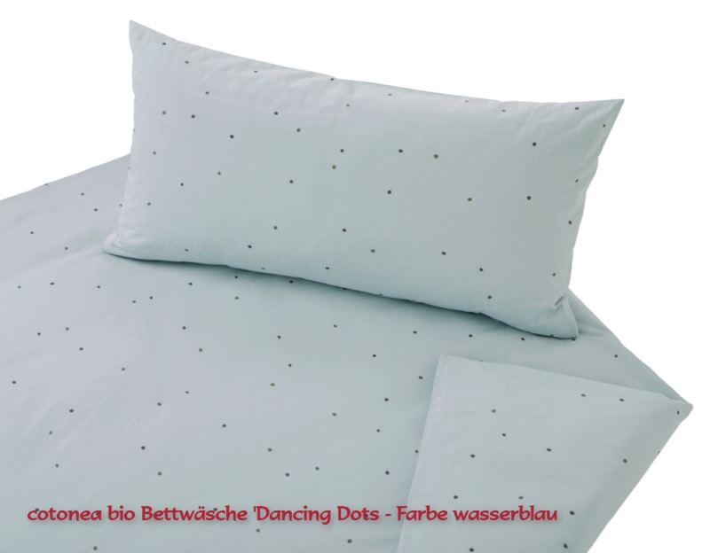 cotonea Bettwäsche Edellinon Dancing Dots